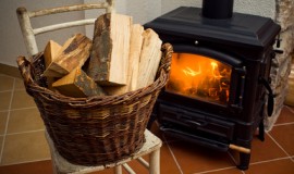 Wohnen mit Kamin